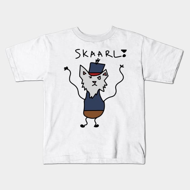 skaaaaaaarl Kids T-Shirt by Fwaygo Official